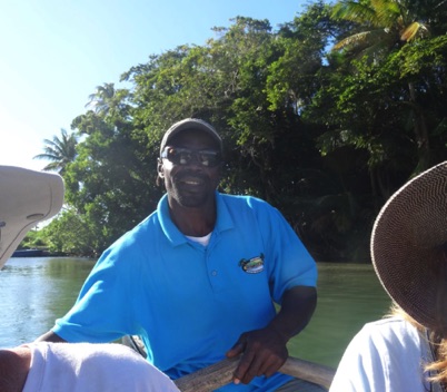Our guide Uncle Sam for the Indian River Tour Our guide Uncle Sam for the Indian River Tour